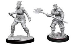 Dungeons & Dragons Nolzur`s Marvelous Unpainted Miniatures: W13 Orc Barbarian Female